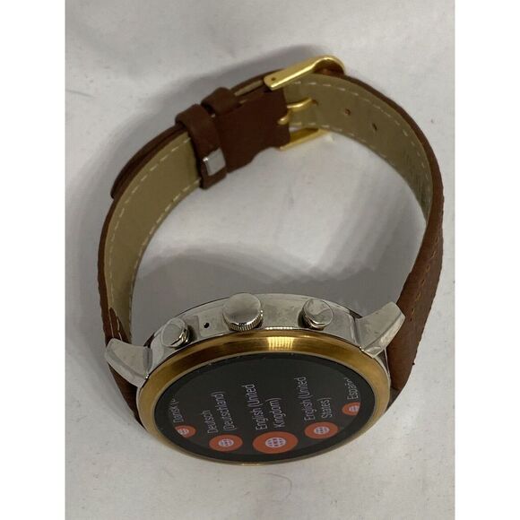 Fossil Gen 4 Authentic Digital Dial Smart Watch Custom Band FTW6016 LT332 - Picture 8 of 12